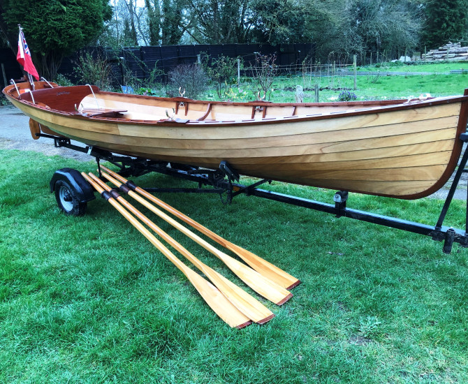 Ian Oughtred Acorn rowing dinghy