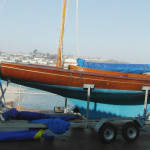 Broads One Design Brown Boat