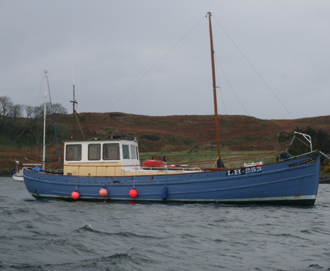 Scottish fishing boat