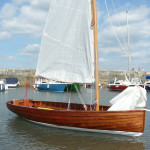 Bantham C-Class sailing dinghy.