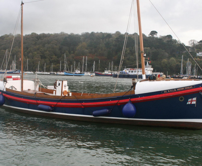 RNLI sailing life boat