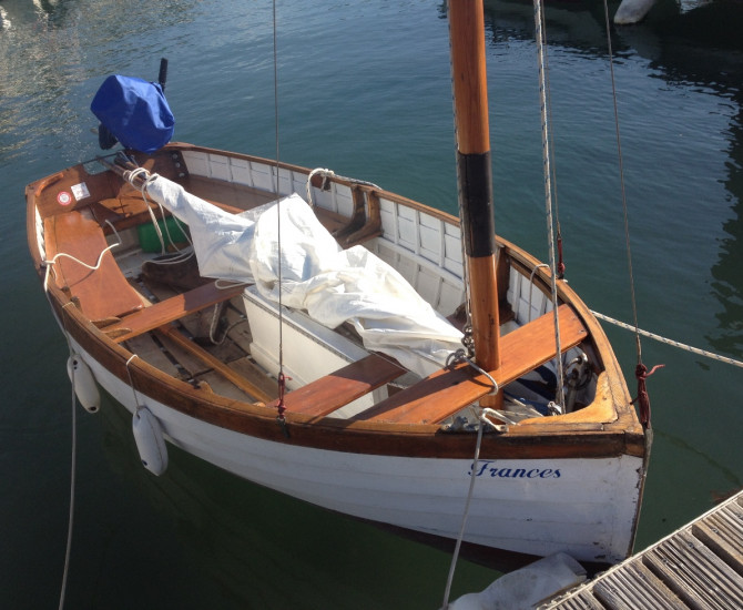 Findhorn Fairey sailing dinghy