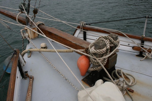 Colin Archer type Gaff Cutter wooden sailing yacht for sale
