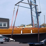 Varnished Nordic Folkboat