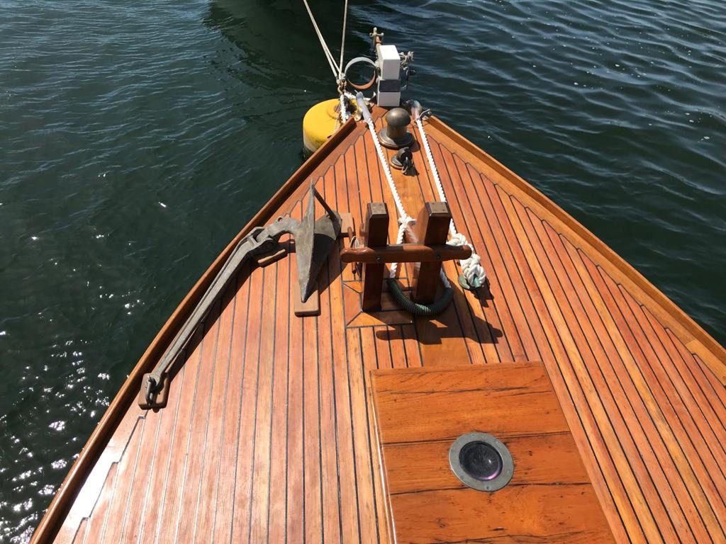 Itchen Ferry Gaff Cutter wooden sailing yacht For Sale