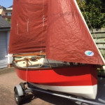 Selway Fisher gaff rigged dinghy
