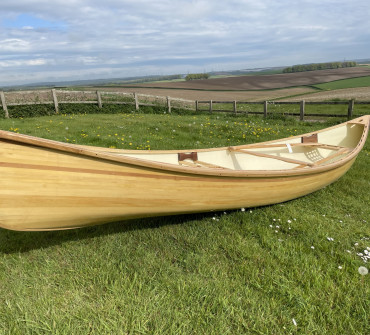 Wooden Canadian Canoe for Sale
