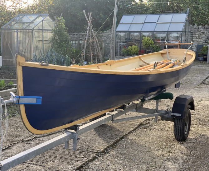 Iain Oughtred Acorn 15 Rowing Skiff