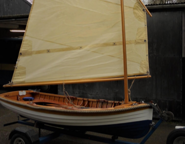 Wooden Clinker dinghy for sale