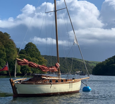 Classic wooden yacht for sale