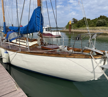 Classic wooden yawl for sale