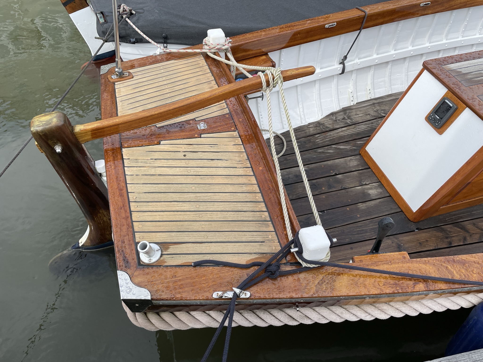 18' Motor Launch | Traditional Wooden Motor Launch For Sale