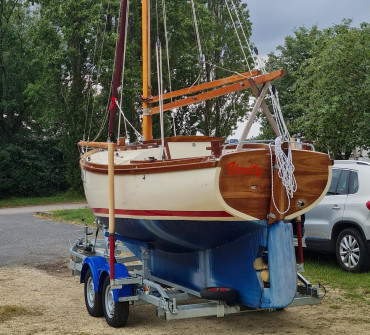 Wooden Golant Gaffer sailing boat for sale
