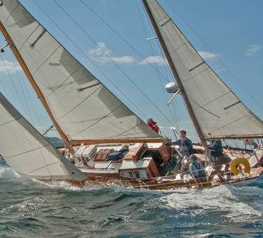 Classic wooden McGruer sailing yacht for sale