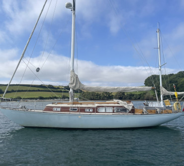 Classic GRP John Alden sailing yacht for sale