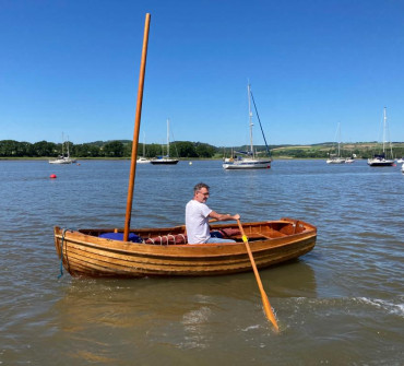 McNulty Longstone clinker sailing dinghy for sale