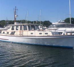 Wooden motor yacht for sale
