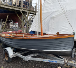 Traditional GRP sailing dinghy for sale