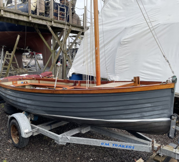Traditional GRP sailing dinghy for sale