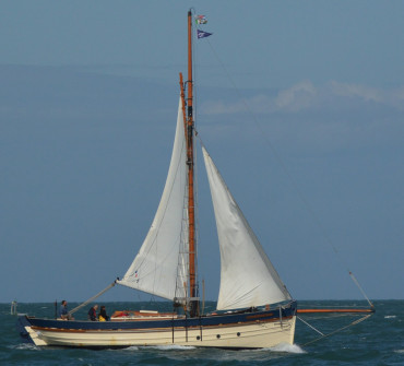Converted Shetland Zulu wooden sailing vessel for sale