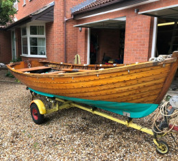 Classic clinker dinghy for sale