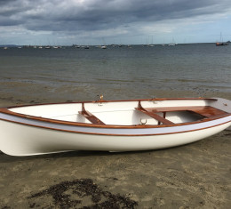 New wooden rowing dinghy for sale