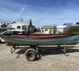 Traditional Cornish Rowing Punt for sale