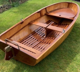 Classic wooden Duckling dinghy for sale