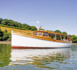Traditional dining charter boat in Falmouth for sale