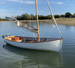 Wooden Fulmar sailing dinghy for sale
