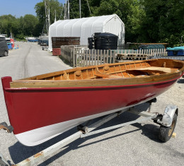 New build wooden rowing punt for sale